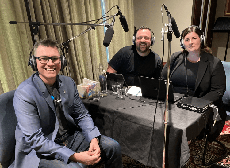 QBE Not Atypical podcast presenters